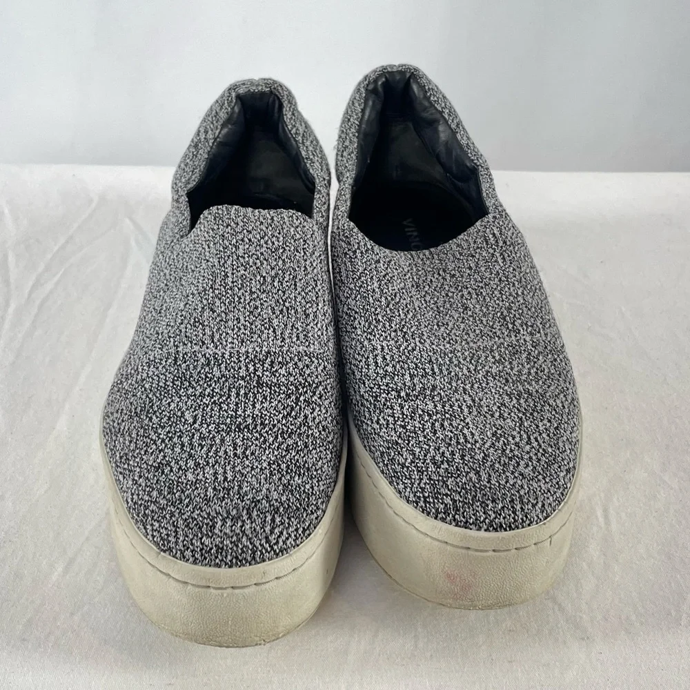 Vince‎ Walsh Platform Slip On Sneaker in Marl Grey Size 7.5